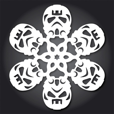 Fighter Pilot Snowflakes
