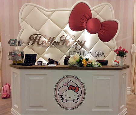 Spa for Hello Kitty Fans