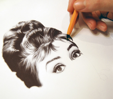 Photo Realistic Pen Drawing