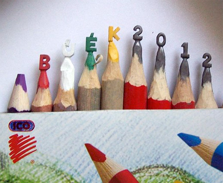 Carved Pencil Art