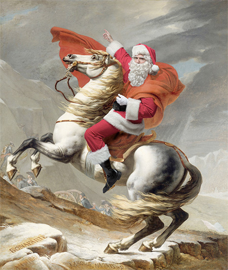 Santa Claus in Old Paintings