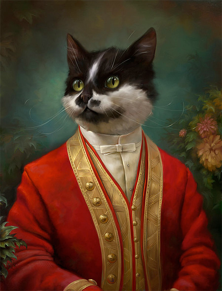 Royal Cat by Eldar Zakirov