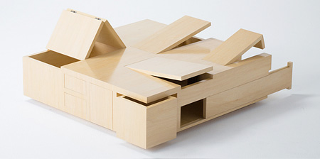 Table with Secret Compartments