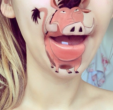 Disney Lips Art