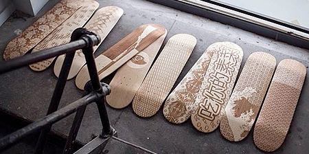 Laser Engraved Skateboards