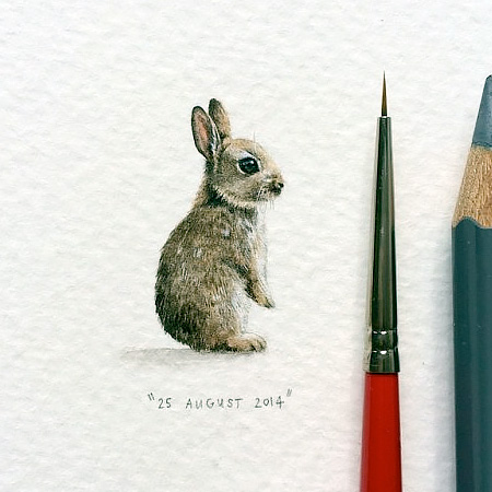 Tiny Artworks by Lorraine Loots