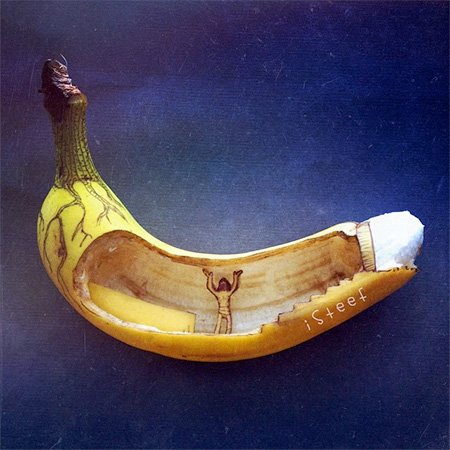 Stephan Brusche Banana Sculptures