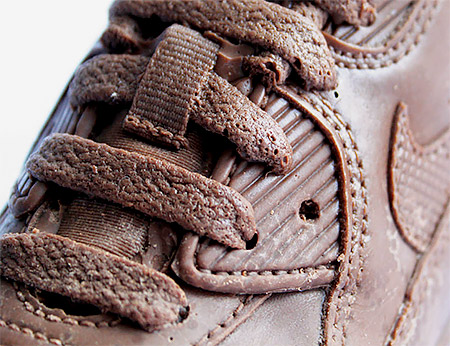 Chocolate Nike Shoe