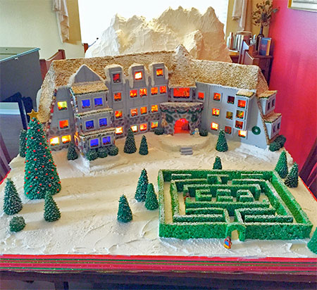 The Shining Gingerbread Hotel