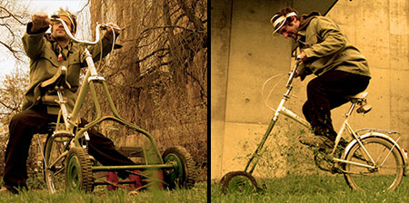 Lawnmower Bicycle