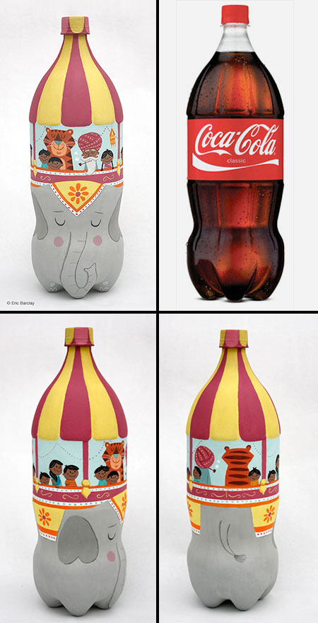 Coca-Cola Bottle Art