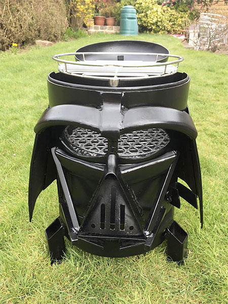 Darth Vader BBQ Grill