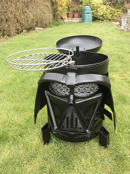 Darth Vader Barbecue Grill