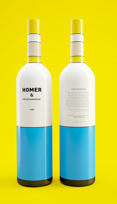 Homer Simpson Wine
