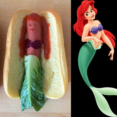 Ariel Hot Dog