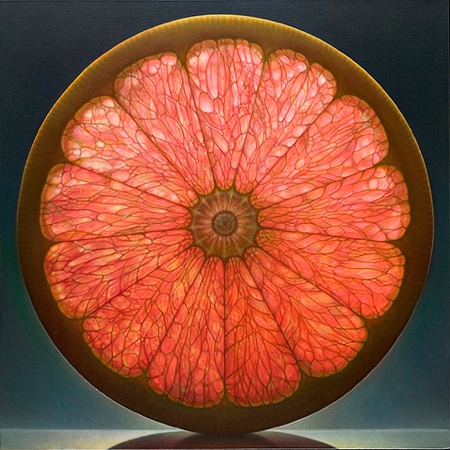 Hyperrealistic Fruit Paintings