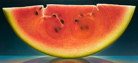 Transparent Fruit Paintings