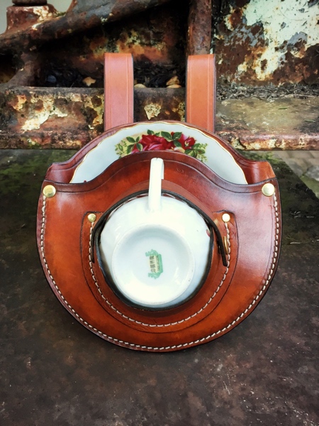 Leather Teacup Holster