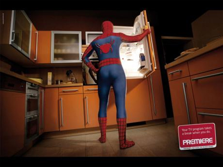 Premiere: Spiderman Ad