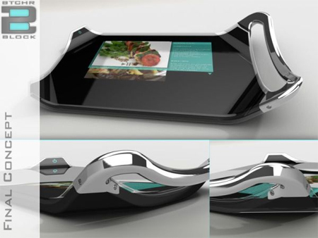 Digital Cutting Board With Integrated LCD Display