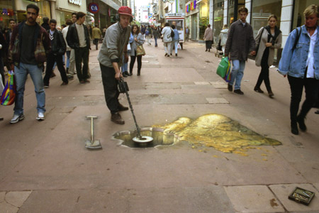 3D Sidewalk Chalk Art 9