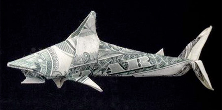 Dollar Bill Origami