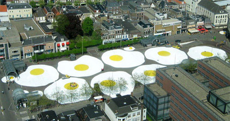 Giant Eggs in Netherlands