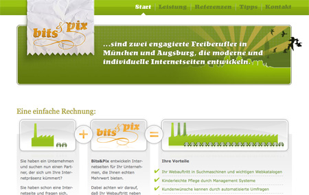 Green CSS Website Designs 12