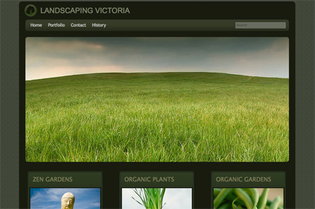 Green CSS Website Designs 17