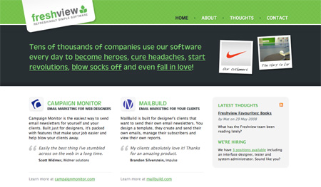 Green CSS Designs 15