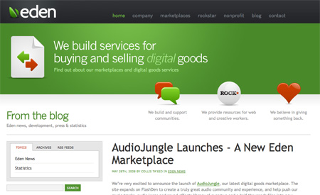 Green CSS Designs 07