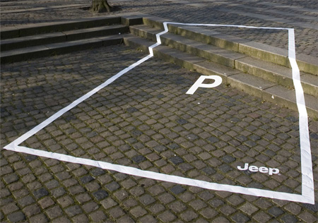 Jeep Parking Space Ads 2