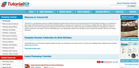 Websites with Free Photoshop Tutorials 19