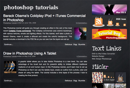 Websites with Free Photoshop Tutorials 23