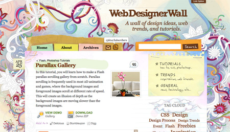 Websites with Free Photoshop Tutorials 24