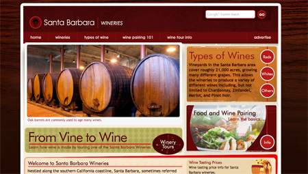 Red CSS Website Designs 15