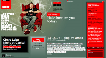 Red CSS Website Designs 13