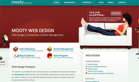 Red CSS Website Designs 09