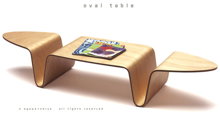 oval table