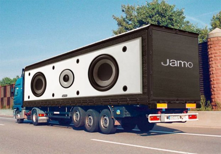 Jamo Truck Advertisement