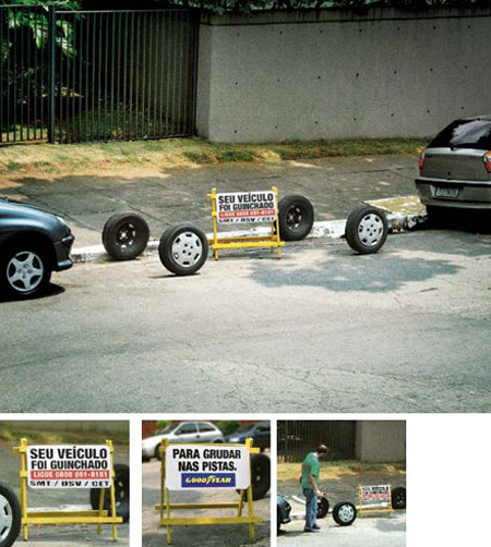 Outdoor Stunt by Goodyear