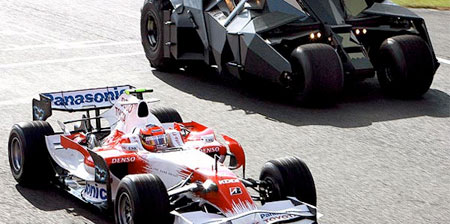 F1 vs Batmobile