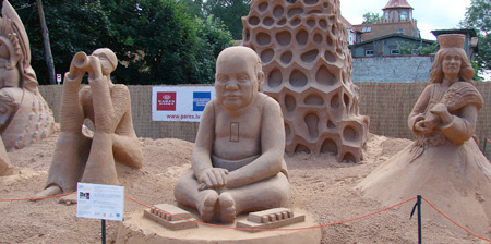 Latvia Sand Sculptures