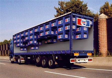 Pepsi Truck Advertisement