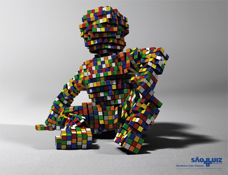 Creative Rubiks Cube Ads