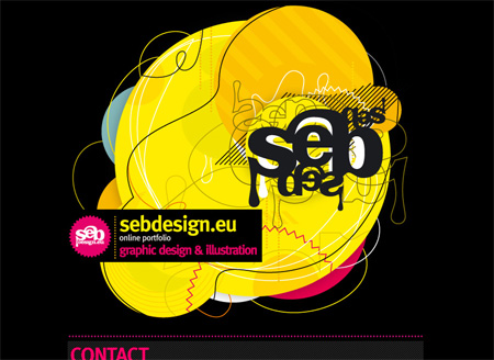 Yellow CSS Website Designs 12