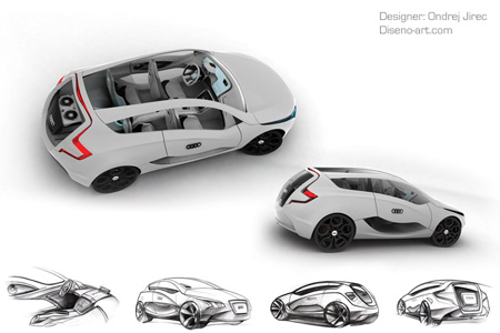 Audi O Concept Car by Ondrej Jirec 3