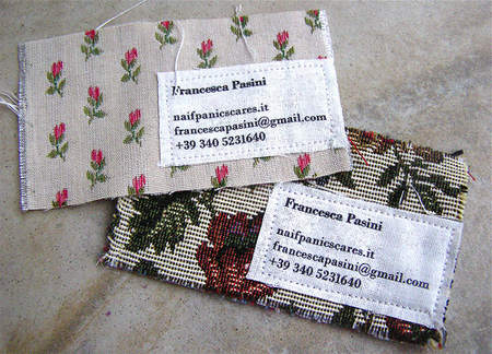 Francesca Pasini Business Card