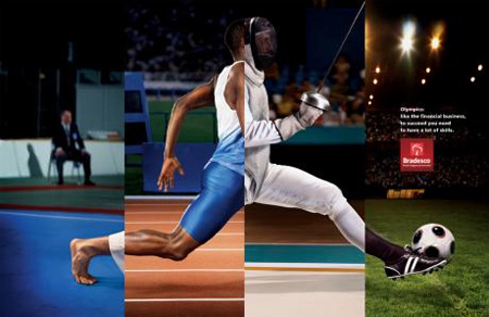 Brilliant Bradesco Olympics Ads