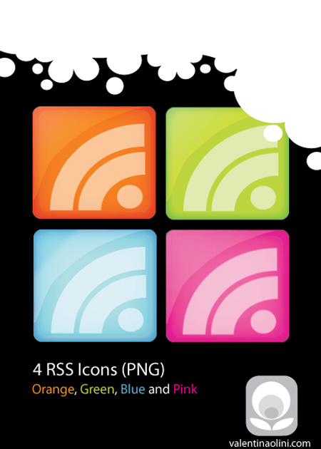 RSS Icons by Valen23901
